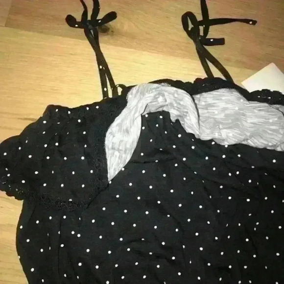 BRAND NEW Arizona Jean Co Polka dot spaghetti strap top - Picture 6 of 8